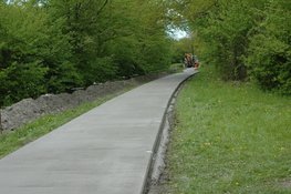 Laatste stuk fietspad op de schop