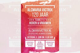Jubilerend Alcmaria Victrix organiseert 7x7 toernooi