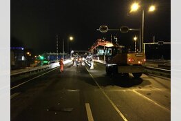 Leeghwaterbrug 14 en 15 mei afgesloten