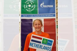Lisa Stengs (12 jaar) uit Castricum naar het WK voetbal in Moskou!