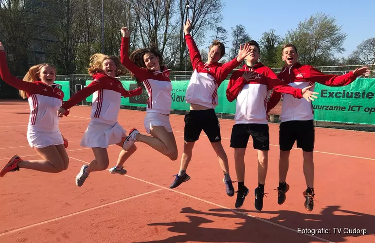 Tennisvereniging Oudorp zit weer in de lift