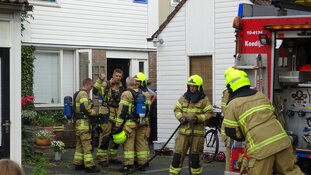 Gewonde bij vlam in de pan