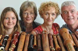 Zondag 8 juli 2018 15.00 uur: Optreden van Brisk Recorder Quartet met het programma 'Canção',  muziek uit Spanje en Portugal.