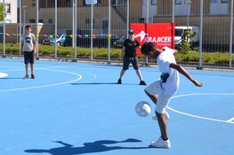 ‘Krajicek Playground het blauwe veldje’ door en voor de buurt
