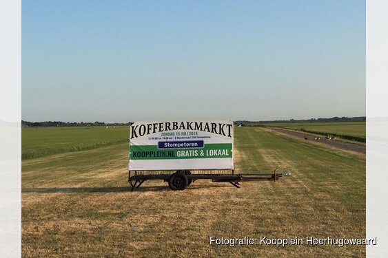 Kofferbakmarkt Stompetoren weer terug zondag 15 juli