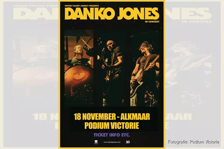 Danko Jones op 18 november naar Victorie
