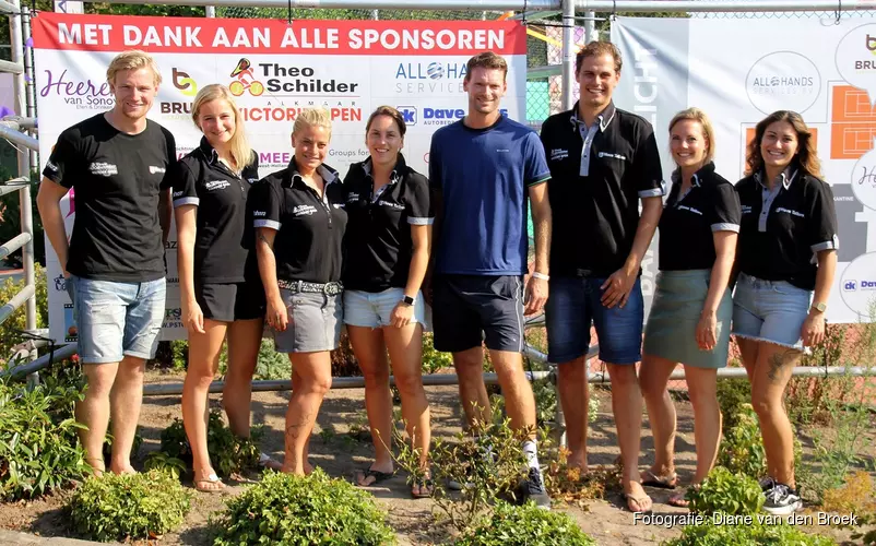 Sportiviteit en gezelligheid sleutelwoorden op succesvol Victorie Open
