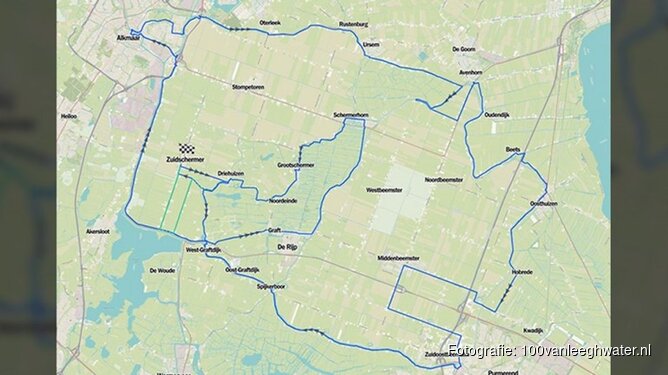 'De 100 van Leeghwater': tweede editie langeafstandswandeling van start