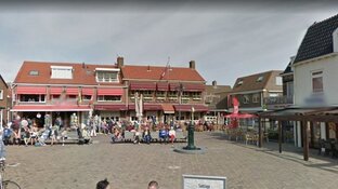 Uitslaande brand bij restaurant in dorpshart Egmond aan Zee
