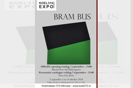 Tentoonstelling Bram Bus vanaf 2 september in Koel 310