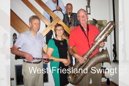 “West Friesland Swingt”, de 5-hoofdige Jazzformatie oude stijl vanuit West-Friesland