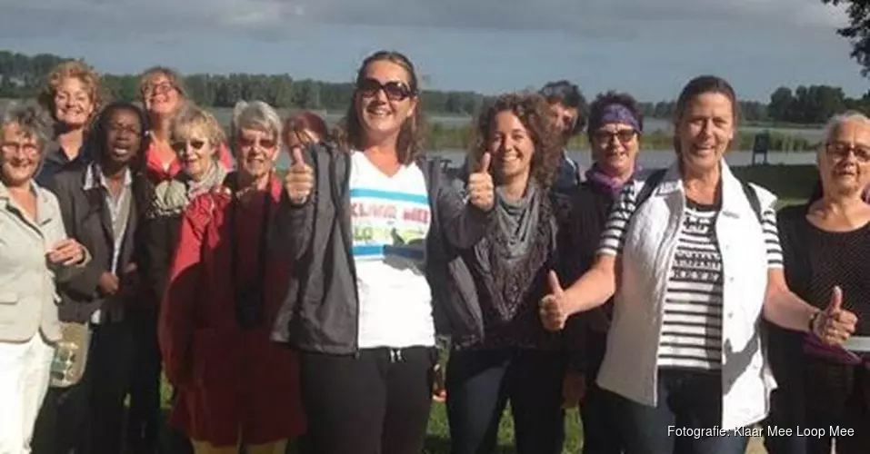 Extra wandelevenement Klaar Mee Loop Mee vanwege driejarig bestaan