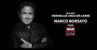 Speciaal jubileumconcert Marco Borsato voor War Child in Carré