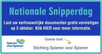 3 Oktober Nationale Snipperdag van Reisswolf