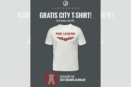 Alkmaar krijgt eigen PME Legend City T-shirt