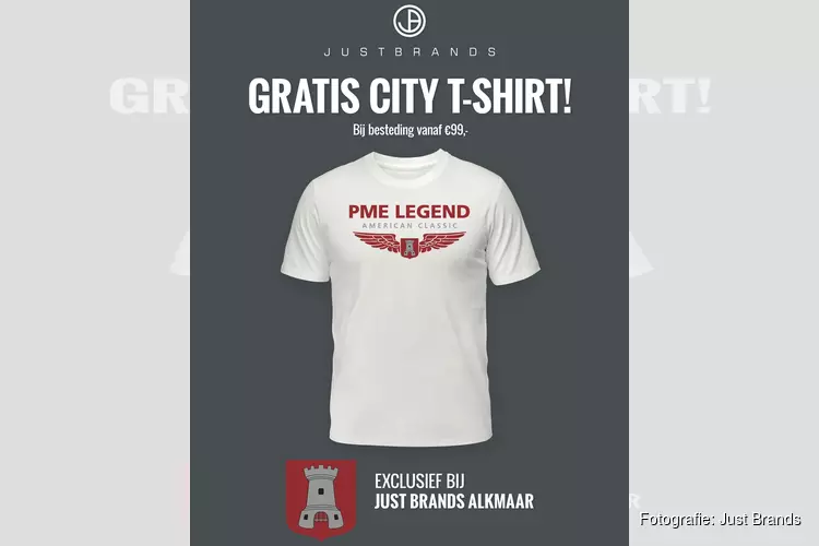 Alkmaar krijgt eigen PME Legend City T-shirt