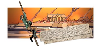 Polsstokbriefjes uit de Opstand naar landelijke verkiezing Stuk van het Jaar