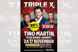 Laatste kans op kaarten voor Triple XXL met Tino Martin
