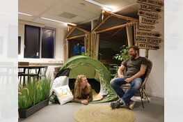Kantoortuin verandert in kampeerterrein bij Vacanceselect