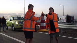 Westfrisiaweg open: "Nu de dijk Enkhuizen-Lelystad aanpakken"