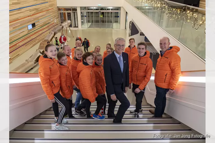 Alkmaarse delegatie ICG Lake Placid uitgezwaaid