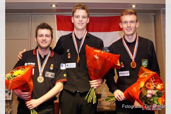 Sam van Etten Nederlands Kampioen 71/2 en ticket voor EK