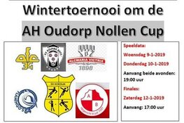 Spanning nog zeker aanwezig tijdens wintertoernooi