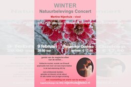 Concert met natuurbeelden op 9 februari in Terpkerkje Oudorp