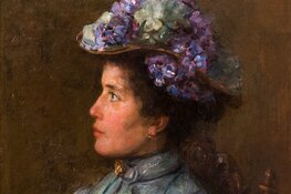 Twee vrouwenportretten bijeen - Piet Mondriaan