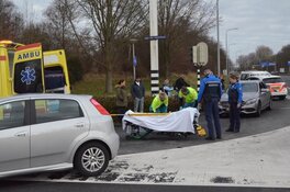 Man in Booster aangereden op Laan van brussel/ Huiswaarderweg
