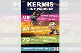 Kermis Sint Pancras bij sportcafé De Oostwal