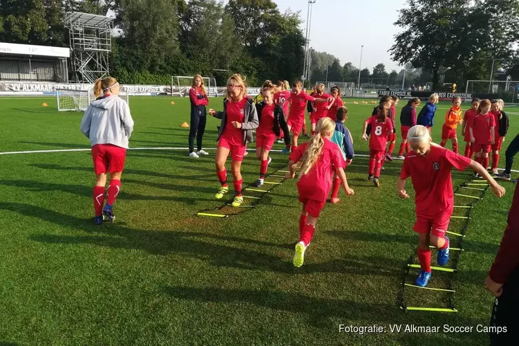 VV Alkmaar Voetbaldag voor meiden in de meivakantie