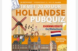 Hollandse Pub quiz in de Rietschoot