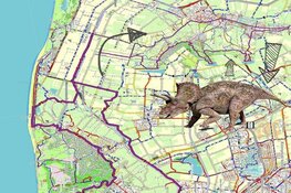 Afbeelding Triceratops domineert bij EK Figuurfietsen