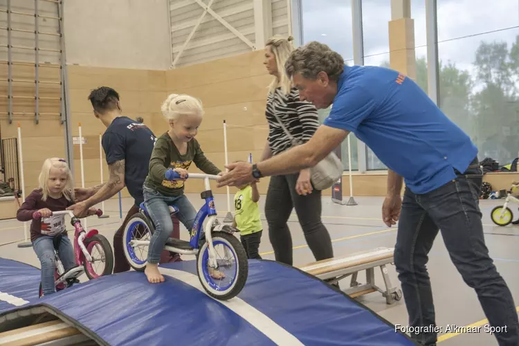 Eerste vrijdag in de zomervakantie sportinstuif voor dreumesen