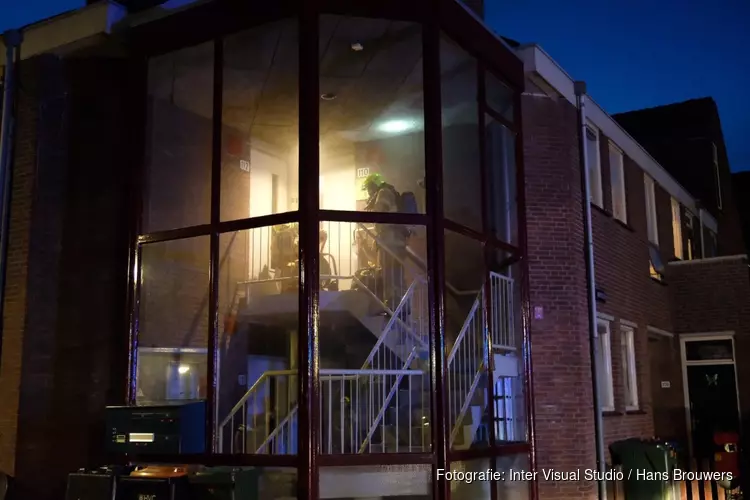 Brand in appartement in Alkmaar