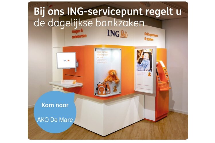 Regel uw bankzaken bij het ING-servicepunt