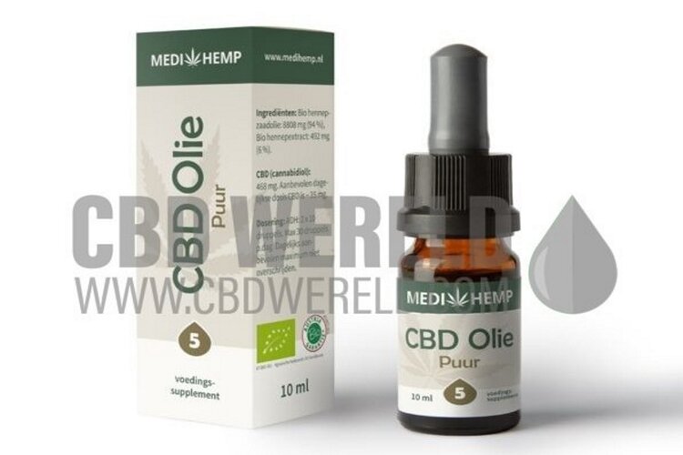 10% korting op Medihemp CBD Olie en Capsules