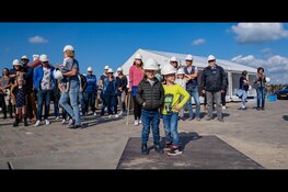 Wethouder Nils Langedijk had de eer om het project te mogen openen