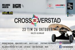 CrossOverStad; overdekt Urban Sports Festival tijdens herfstvakantie in HAL 25