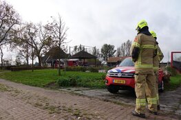 Brand in stolpboerderij