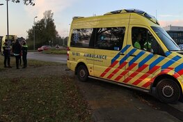 Automobiliste raakt van de weg