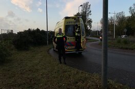 Automobiliste raakt van de weg