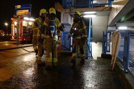 Brand in parkeergarage in Alkmaar