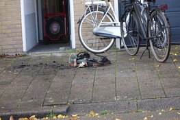 Brand in berging in Alkmaar