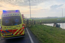 Auto te water in Schoorl