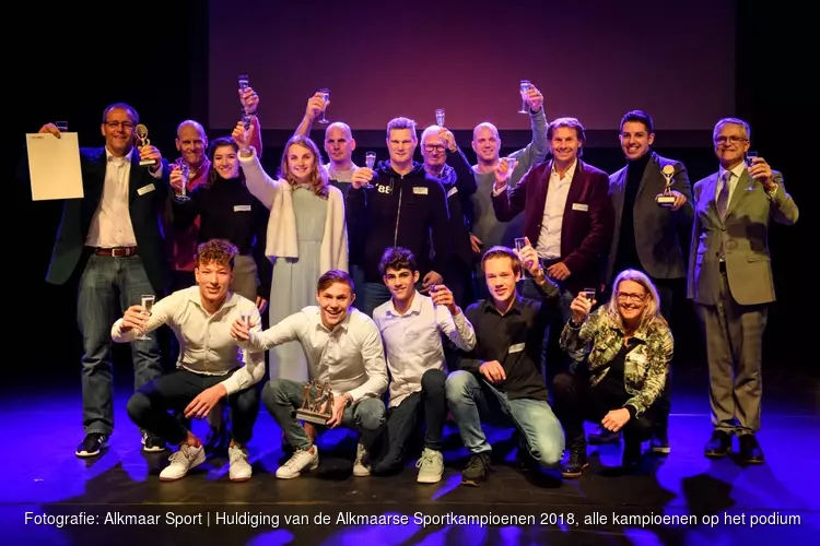 Uitverkochte zaal bij huldiging Alkmaarse Sportkampioenen