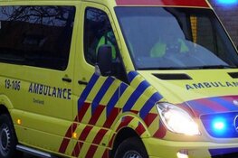 Voetganger geschept op zebrapad