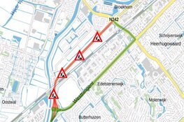 Automobilisten opgelet: Westerweg (N242) tijdelijk afgesloten
