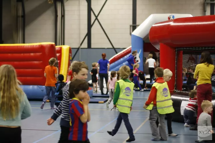 Sportspektakel in sportcomplex Oosterhout